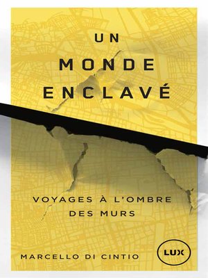 cover image of Un monde enclavé